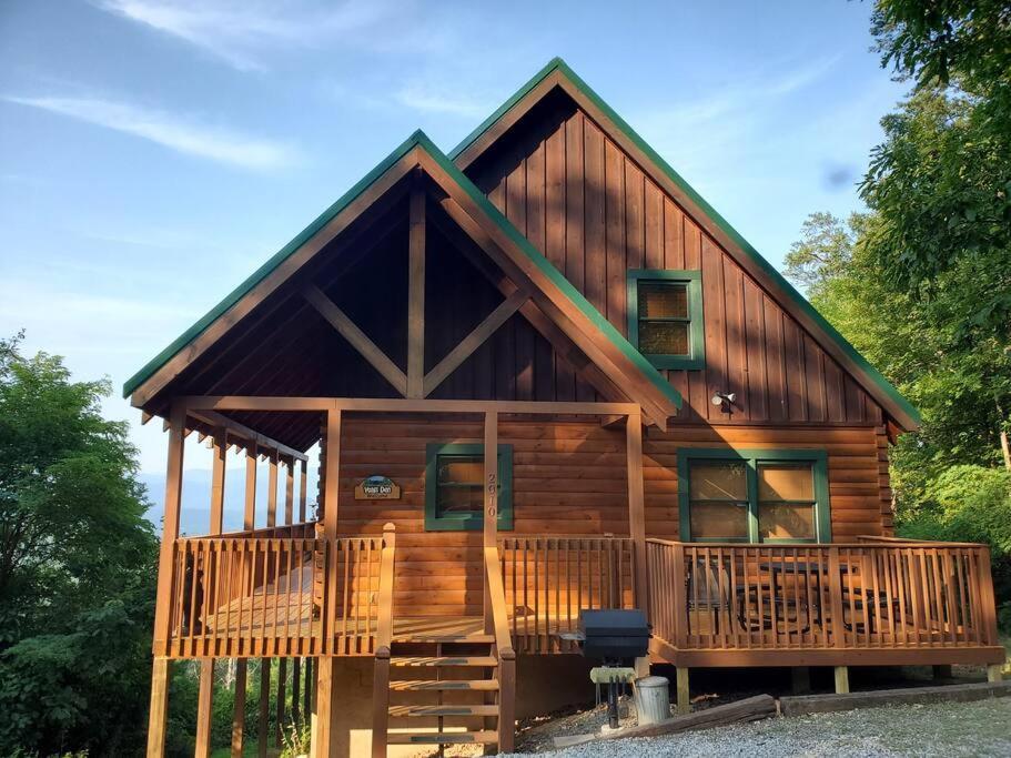 Yogi'S Den: Breathtaking Views! 3 Min To Dollywood, On 1 Acre! Vila Sevierville Exterior foto