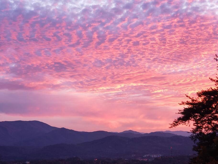 Yogi'S Den: Breathtaking Views! 3 Min To Dollywood, On 1 Acre! Vila Sevierville Exterior foto