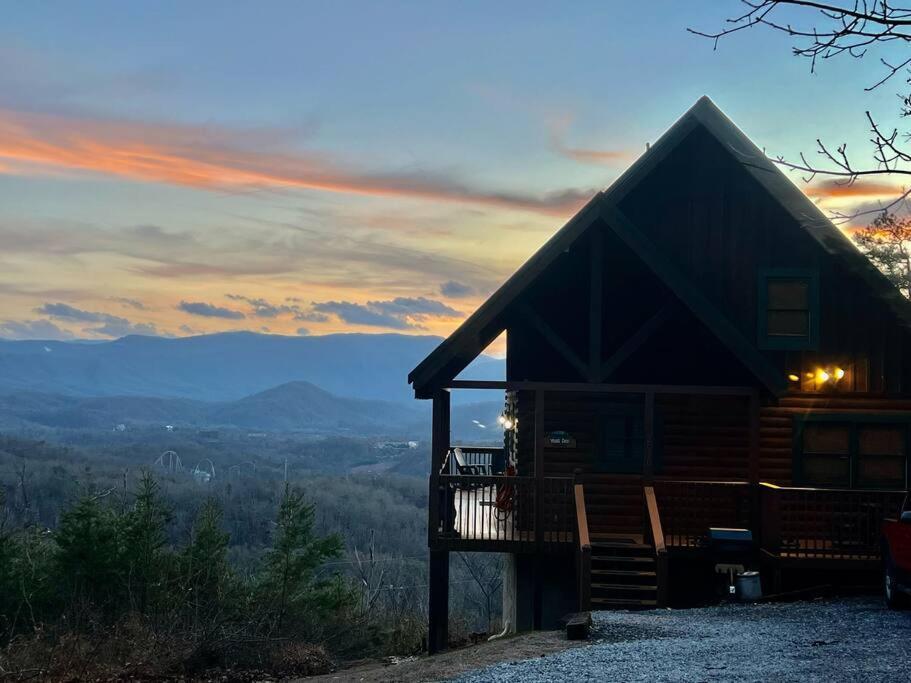 Yogi'S Den: Breathtaking Views! 3 Min To Dollywood, On 1 Acre! Vila Sevierville Exterior foto